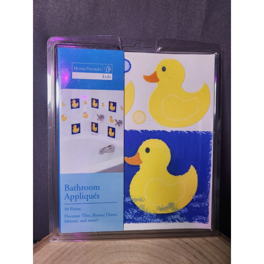 Vintage Duck Bathroom Appliques Rubber Ducky 30 Piece Pack~NEW‎